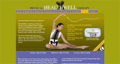 Desktop Screenshot of healthwellpt.com